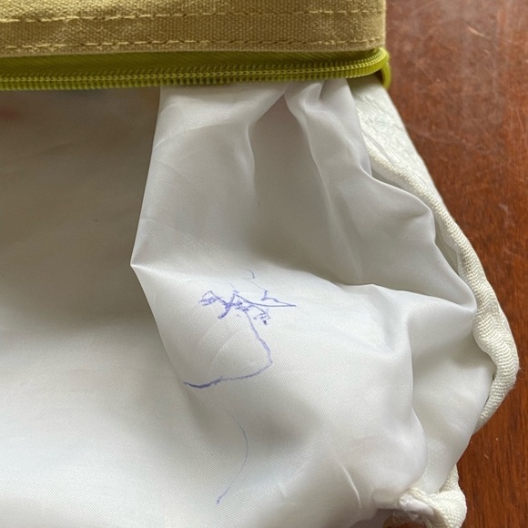 Kate McRostie Canvas Raffia Shoulder Bag Butterfly Flower - Picture 10 of 15